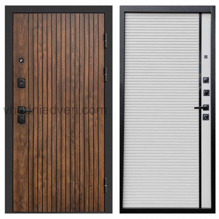 Входная дверь Termo-door Твист Дуб style - Porte white