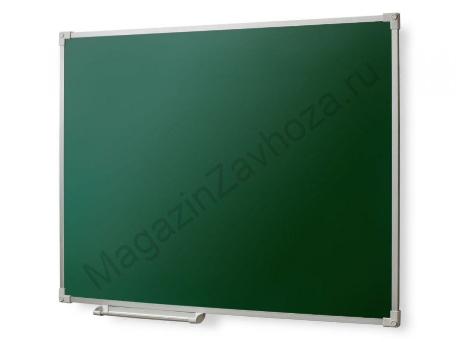 Одноэлементная магнитная полимерная школьная доска 500x750 (меловая)