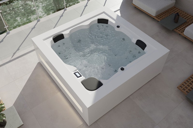 СПА бассейн Aquavia Cube Ergo 231х231х78 см ФОТО