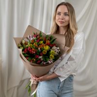 Букет из альстромерий