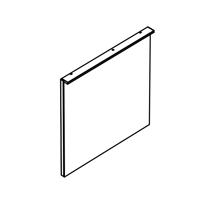 Зеркало со светодиодной лампой Globo Rambla SP005 70x70