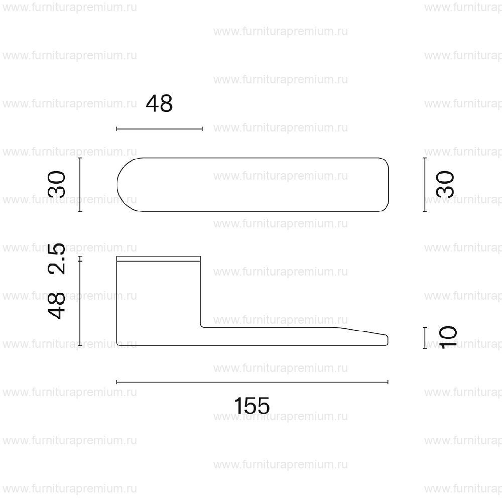 Ручка Aprile Sorella RTH L