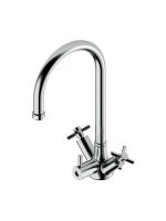 Кухонный смеситель Quadro design Idealaqua Inox 89X высокий поворотный схема 1