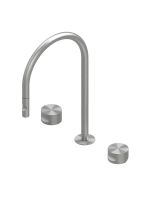 Кухонный смеситель встраиваемый Quadro design Idealaqua Inox 563.23.700 дистанционный схема 1