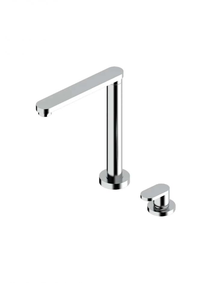 Изображение Кухонный смеситель Quadro design Kitchen Brass 334BSC CR дистанционный