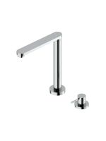 Кухонный смеситель Quadro design Kitchen Brass 336/1 CR встраиваемый схема 1