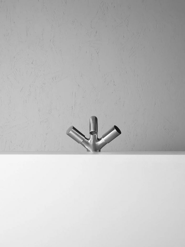 Смеситель для раковины Quadro design Ono 90 01 AS ФОТО