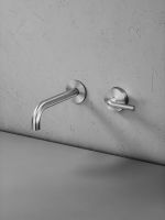 Смеситель для раковины Quadro design Levo 14 10.00 AS встраиваемый в стену схема 2