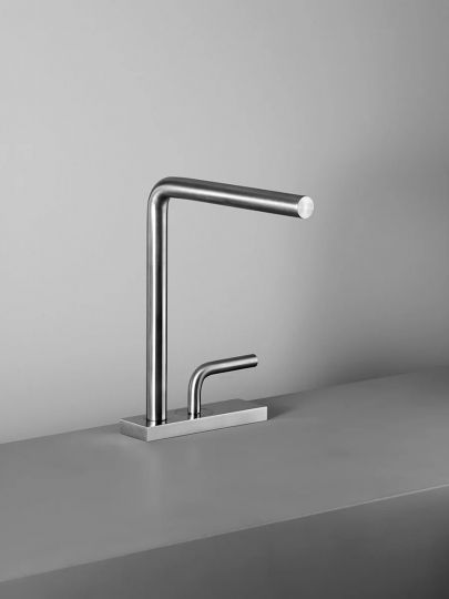 Смеситель для раковины Quadro design Levo 14 02 AS высокий гидропрогрессивый схема 2