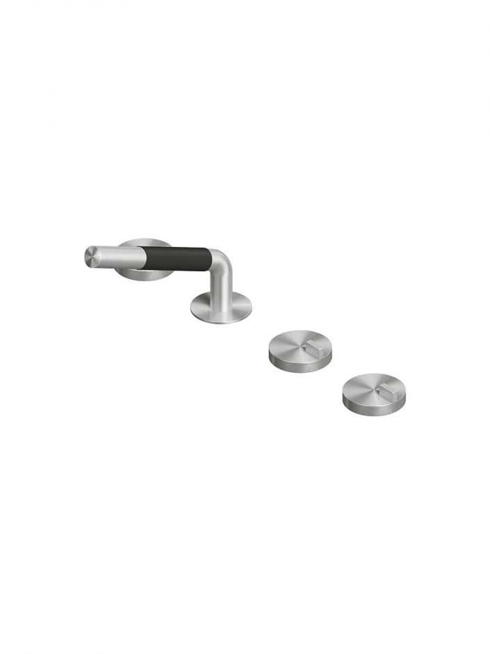 Изображение Смеситель на борт ванны Quadro design Q 18 99 с душем без излива