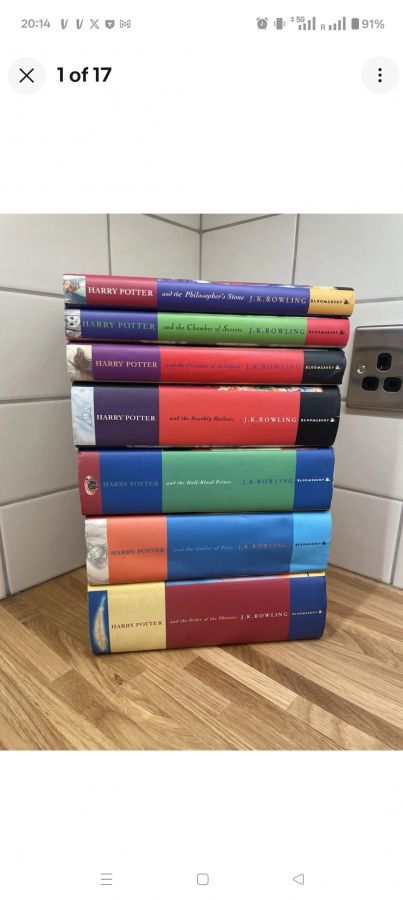 Гарри Поттер / Harry Potter Bloomsbury полный комплект