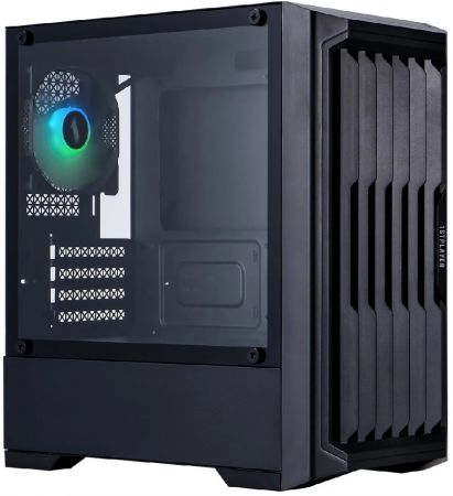 Корпус 1stPlayer Bullet Hunter H2 ARGB Black H2-BK-4F7