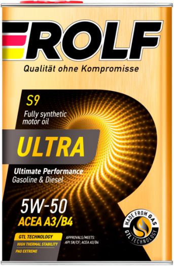 Rolf Ultra A3/B4 SP 5W-50, 4л