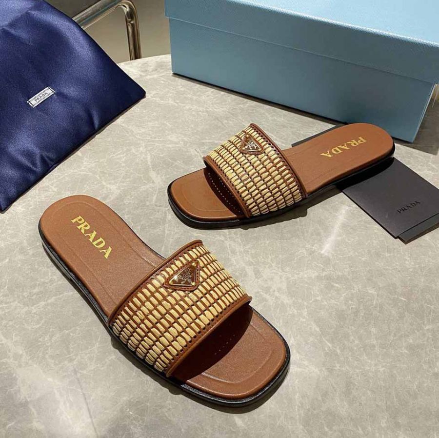Шлепанцы PRADA Premium
