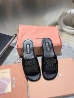 Шлепанцы MIU MIU Premium