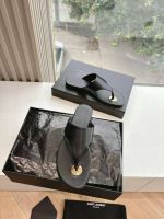 Сланцы шлепанцы Saint Laurent Premium