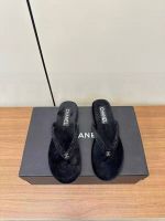 Шлепанцы сланцы CHANEL Premium