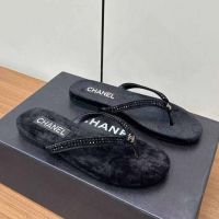 Шлепанцы сланцы CHANEL Premium