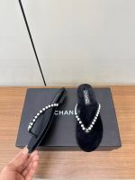 Шлепанцы сланцы CHANEL Premium