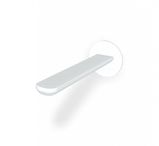 Fima carlo frattini Flo Излив для настенного монтажа к борту ванны F2222 схема 1