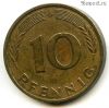 ФРГ 10 пфеннигов 1988 G