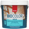 Пропитка для Древесины Neomid Biocolor Aqua 9л Орех без Запаха, Деревозащитная для Внутренних и Наружных Работ / Неомид Био Колор Аква.