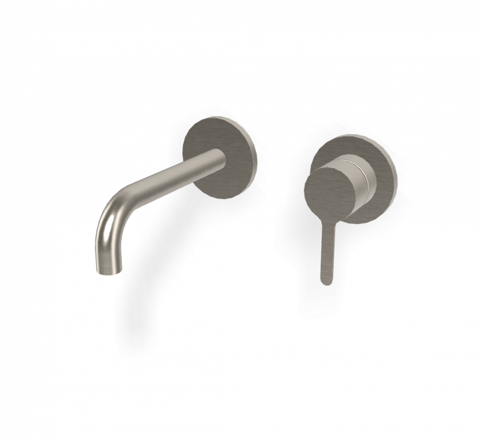 Cмеситель для раковины для настенного монтажа Fima carlo frattini Snap F3121WX9 излив 150мм ФОТО