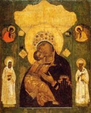 Волоколамская Икона Божией Матери: Символ веры и надежды (рукописная)