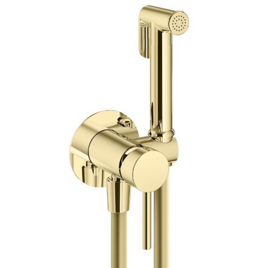 Гигиенический душ со смесителем Plumberia Selection IXO XO2000BO душ и держатель из металла шланг PVC 1250 мм схема 15