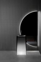 Напольная раковина Antonio Lupi Lavabi AURA 45х45 см с подсветкой и без схема 3