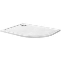 Душевой поддон из искусственного камня BelBagno Uno 120x90 L TRAY-MR-UNO-RH-120/90-550-35-W-L Белый схема 2