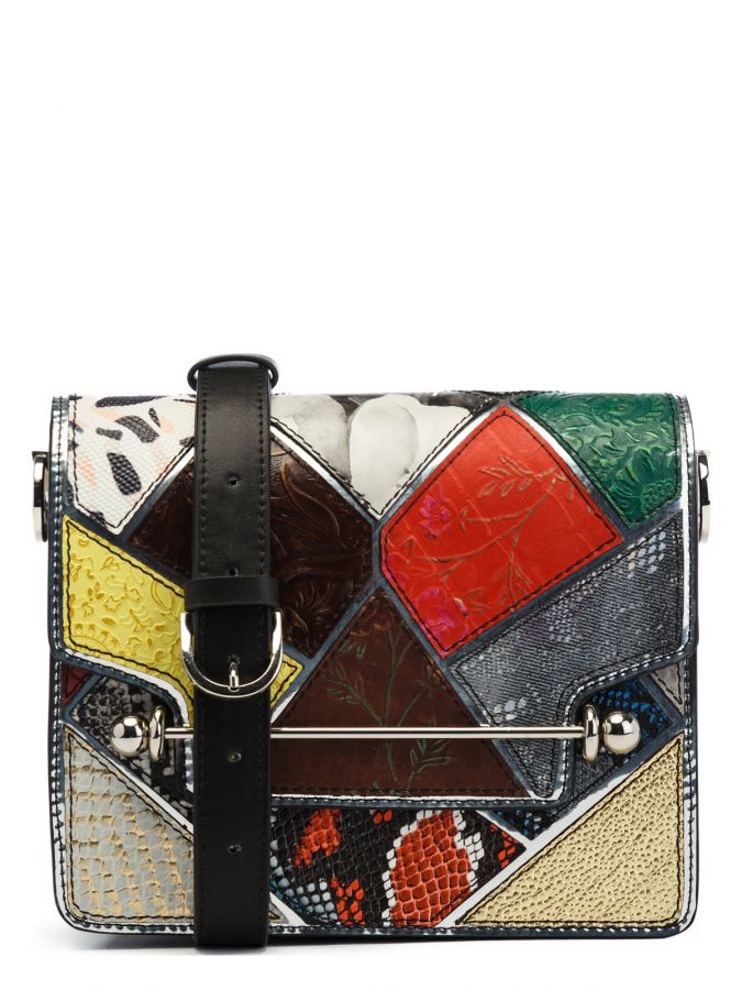 Сумка через плечо ELEGANZZA ZX-1887 multicolor-black