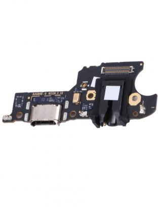 Нижняя плата для Realme Narzo 50A (RMX3430, OEM) с разъемами зарядки, наушников и микрофоном