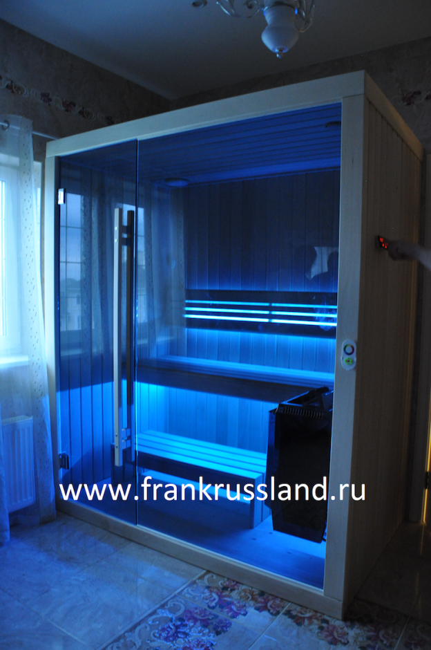 Изображение Финская сауна Frank F824 Липа 1400x1400x2100mm