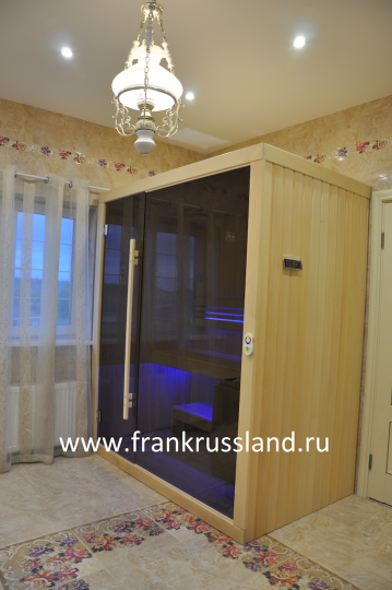Финская сауна Frank  F808 Кедр 1800x1200x2100mm схема 10