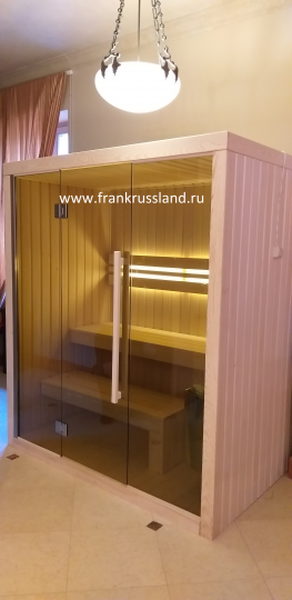 Финская сауна Frank  F812 Кедр 2200x1400x2100mm схема 12