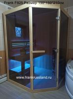 Финская сауна Frank F827 Липа 1700x1700x2100mm схема 4 Финская сауна Frank F827 Липа 1700x1700x2100mm схема 4