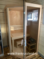 Финская сауна Frank F828 Кедр 1800x1800x2100mm схема 7 Финская сауна Frank F828 Кедр 1800x1800x2100mm схема 7