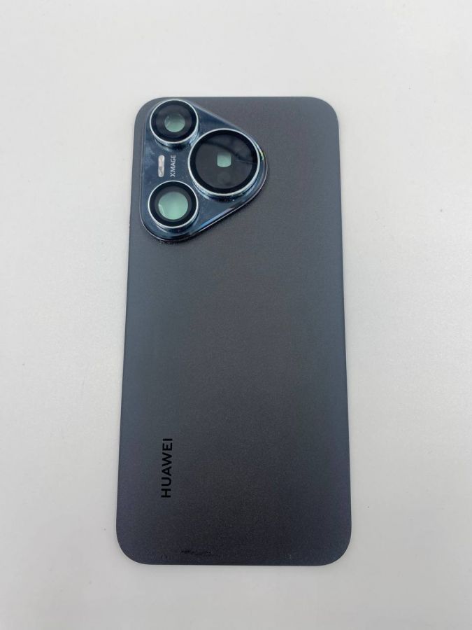 HUAWEI PURA 70 задняя крышка оригинал с разбора черный, состояние идеал (есть трещина на стекле камеры)