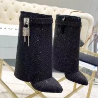 Сапоги GIVENCHY со стразами Premium