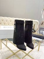 Сапоги GIVENCHY со стразами Premium