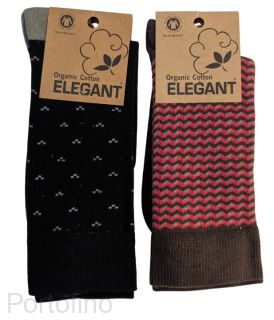 Мужские носки Oztas из органического хлопка цветные, модель 1.5.200