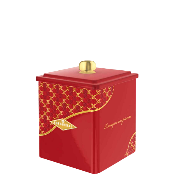 Торрончини ассорти в подарочной банке, Condorelli, 250 г, Torroncini confezione E’ sempre un piacere 250 g