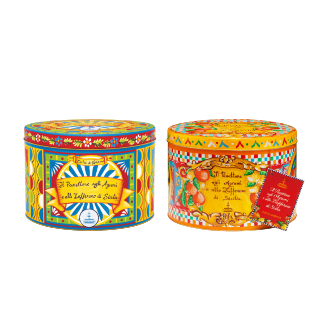 Панеттоне с цитрусовыми и шафраном Dolce Gabbana Fiasconaro 1000 г