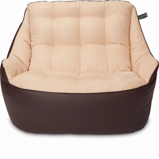 Диван Босс  Коричневый и бежевый