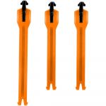 Комплект из 3-х ремешков для мотобот Leatt Kit 3.5 Orange (2026)