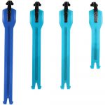 Комплект из 4-х ремешков для мотобот Leatt Kit 4.5 Aqua/Blue (2026)
