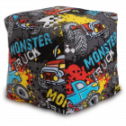 Пуф-куб  Жаккард Монстер Трэк