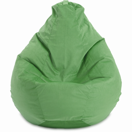 Кресло-мешок Груша  Велюр Салатовый
