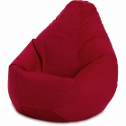 Кресло-мешок Груша  Велюр Красный